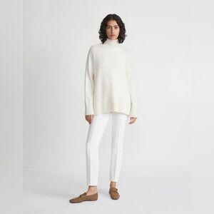 LAFAYETTE 148 ACCLAIMED STRETCH GRAMERCY PANTS $698 WHITE MULTIPLE SIZES